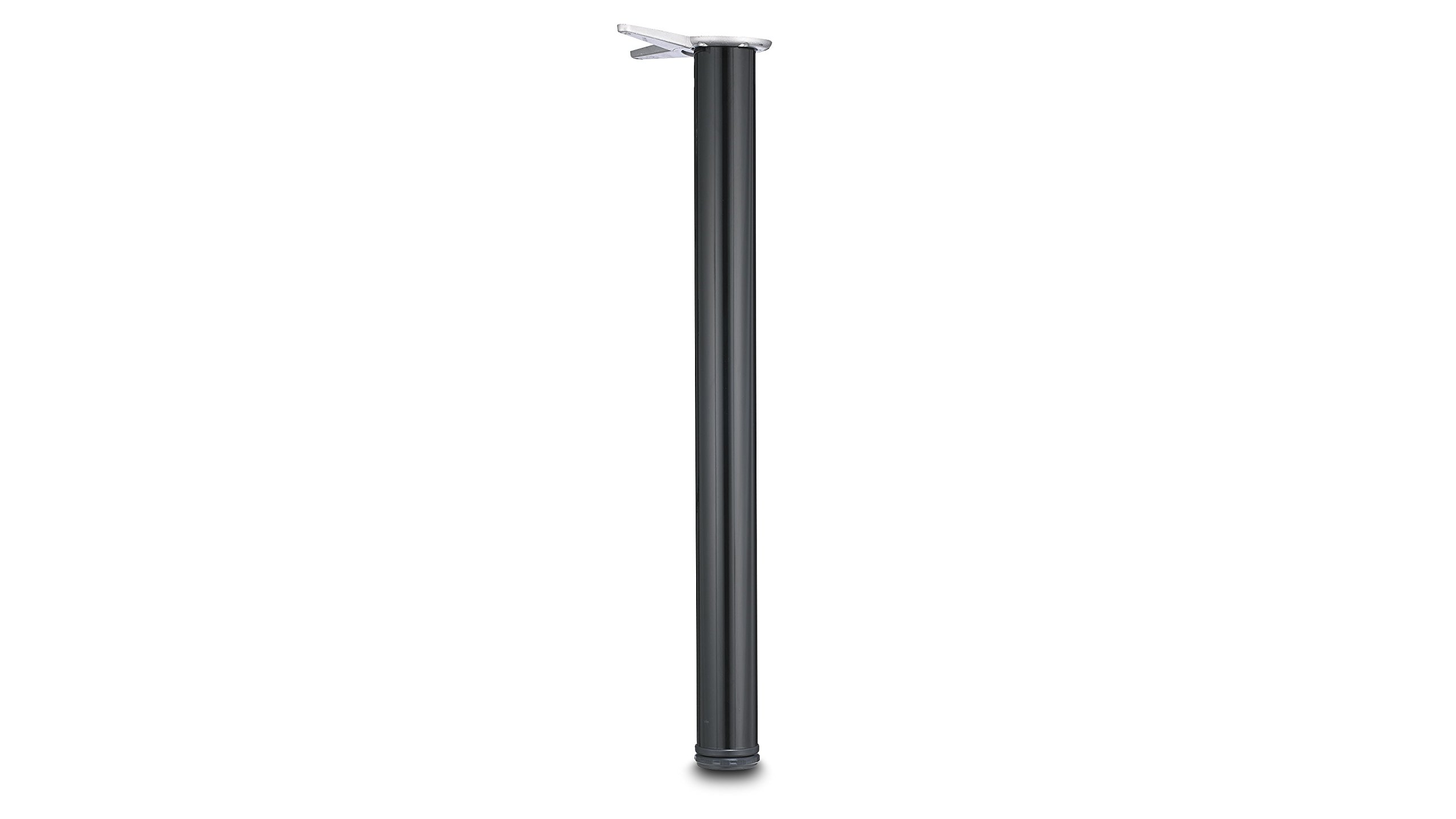 Adjustable Black Table Leg 28