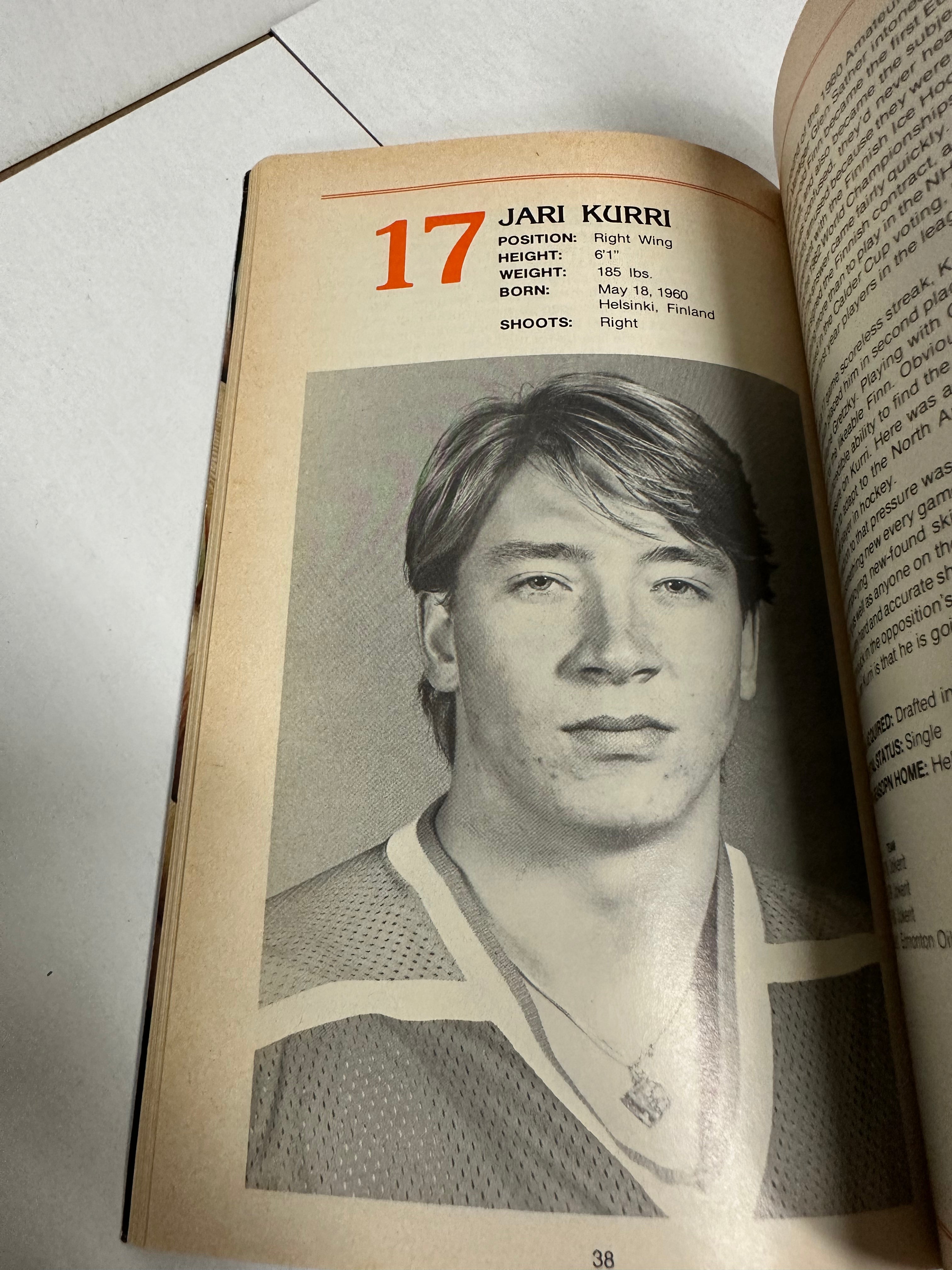 1981-82 Edmonton Oilers Hockey Media Guide - Rare Collectible for NHL Fans & Sports Memorabilia Enthusiasts - Perfect for Display, Gifts, and Hockey History Collections