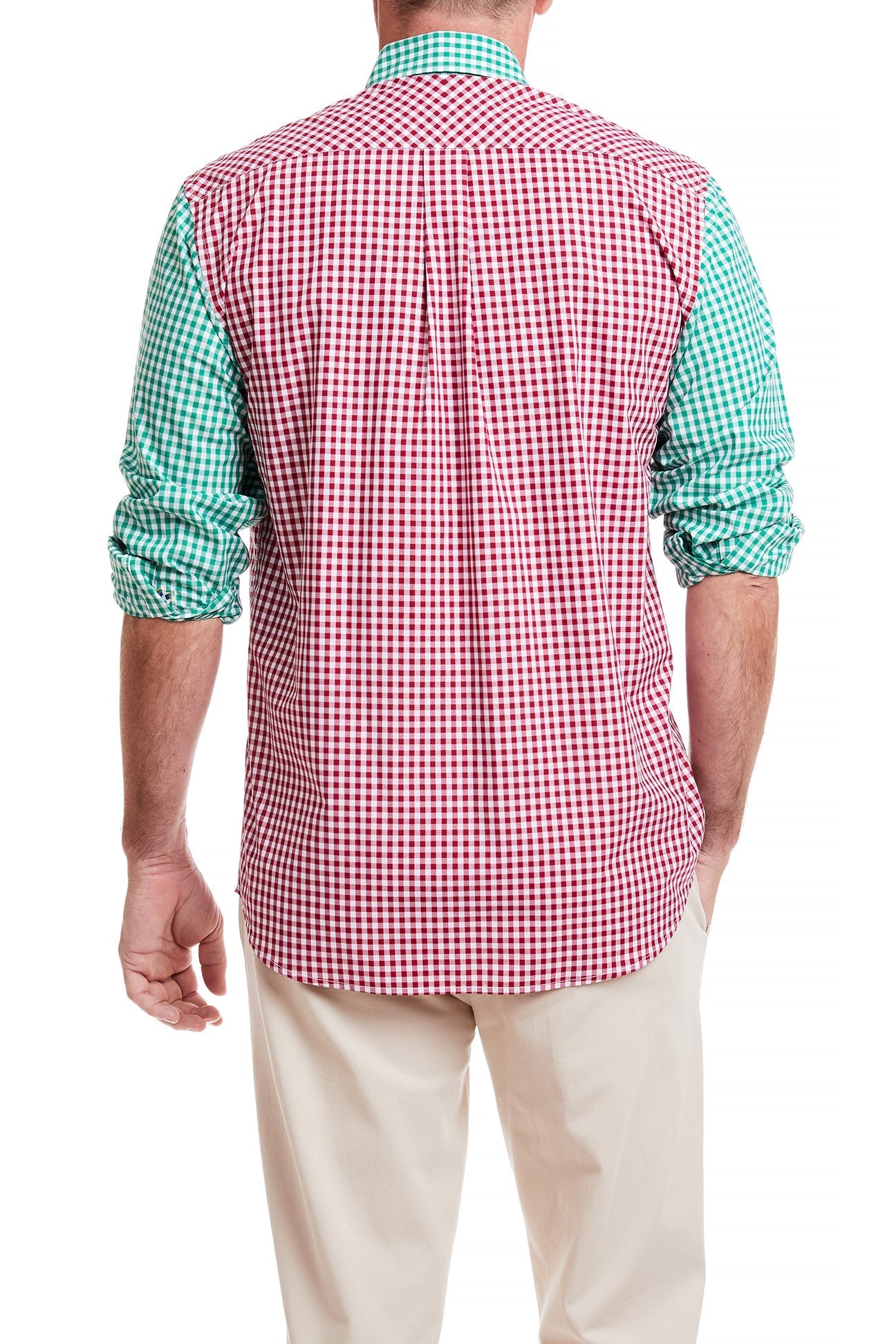 Stylish Chase Shirt Gingham Holiday Panel - Classic Checkered Button-Up for Men & Women - Perfect for Christmas Parties, Family Gatherings & Festive Occasions