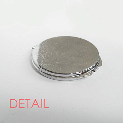 LGBT Rainbow Flag Mini Double-Sided Portable Makeup Mirror - Compact Travel Mirror for Pride Events, Home Vanity & LGBTQ+ Support