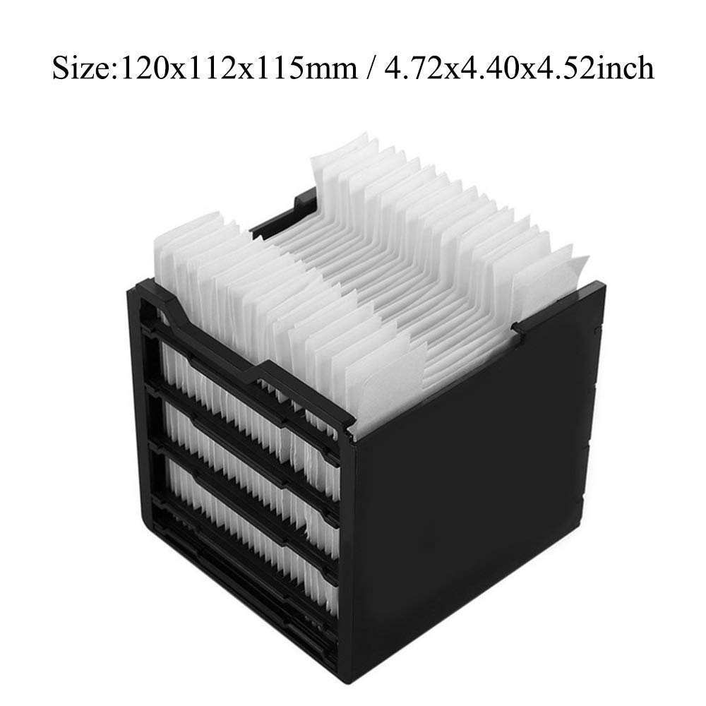 Jiusion Replacement Filter Compatible with Air Personal Space Cooler - Special USB Air Cooler Filter for Home, Office, and Travel Use