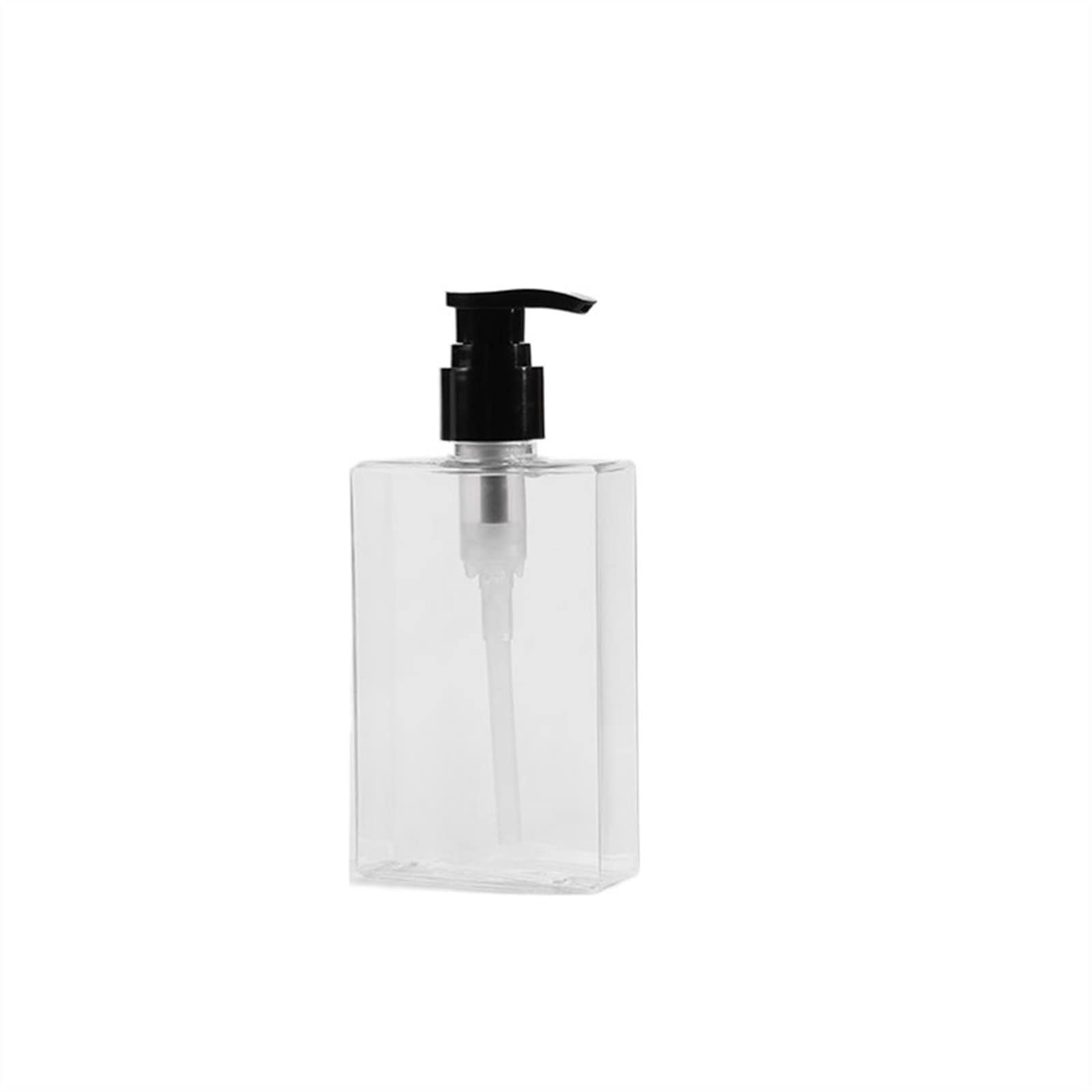 2022 Automatic Soap Dispenser 200ml - Transparent Refillable Bathroom Bottle for Shower Gel, Shampoo & Conditioner | Hands-Free Liquid Soap Dispenser for Kitchen, Bathroom & Sink (Clear Color)
