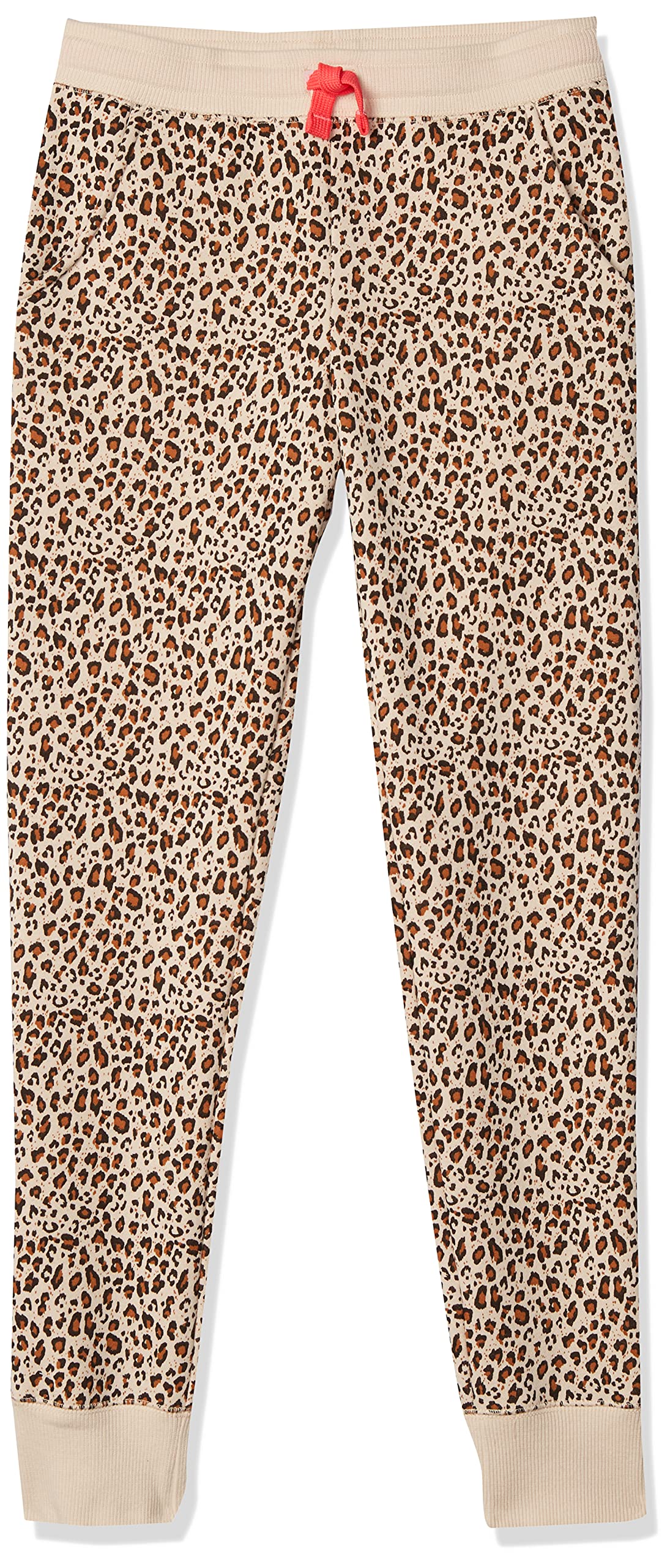 Amazon Essentials Girls and Toddlers' Sweatpants - Soft Cotton Joggers Multipack (2/3/5-Pack) for Playdates, School & Lounge Wear