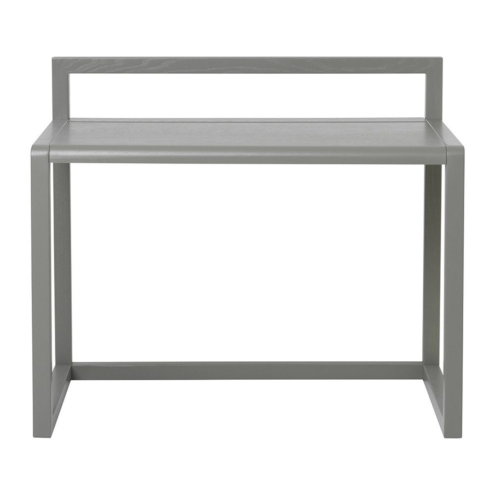 FERM LIVING Little Architect Kids Desk - Grey Wooden Study Table for Children | Perfect for Homework, Drawing & Creative Play in Bedroom or Playroom