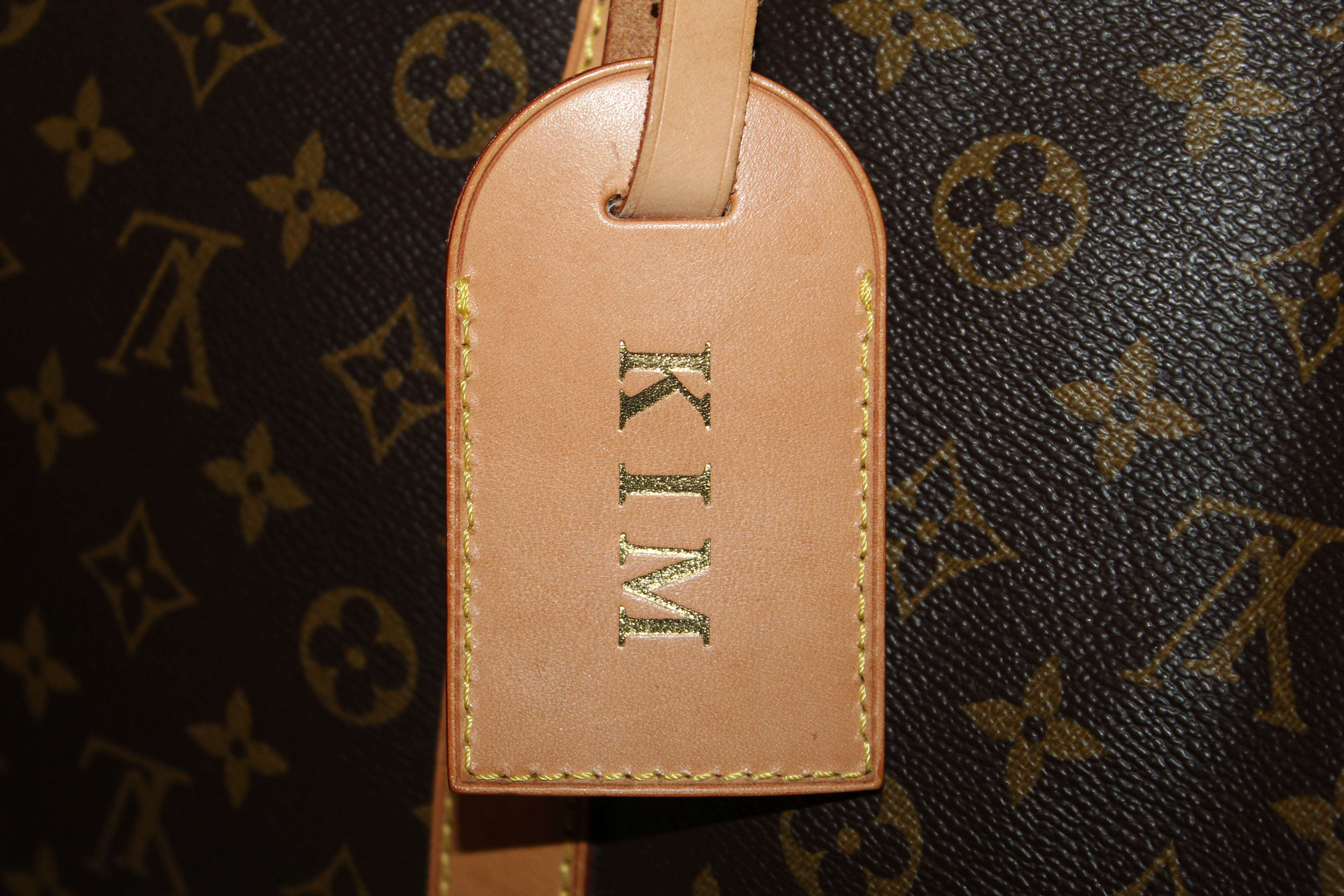 Authentic Louis Vuitton Monogram Keepall 55 Duffle Bag - Luxury Travel Carry-On for Weekend Getaways & Business Trips
