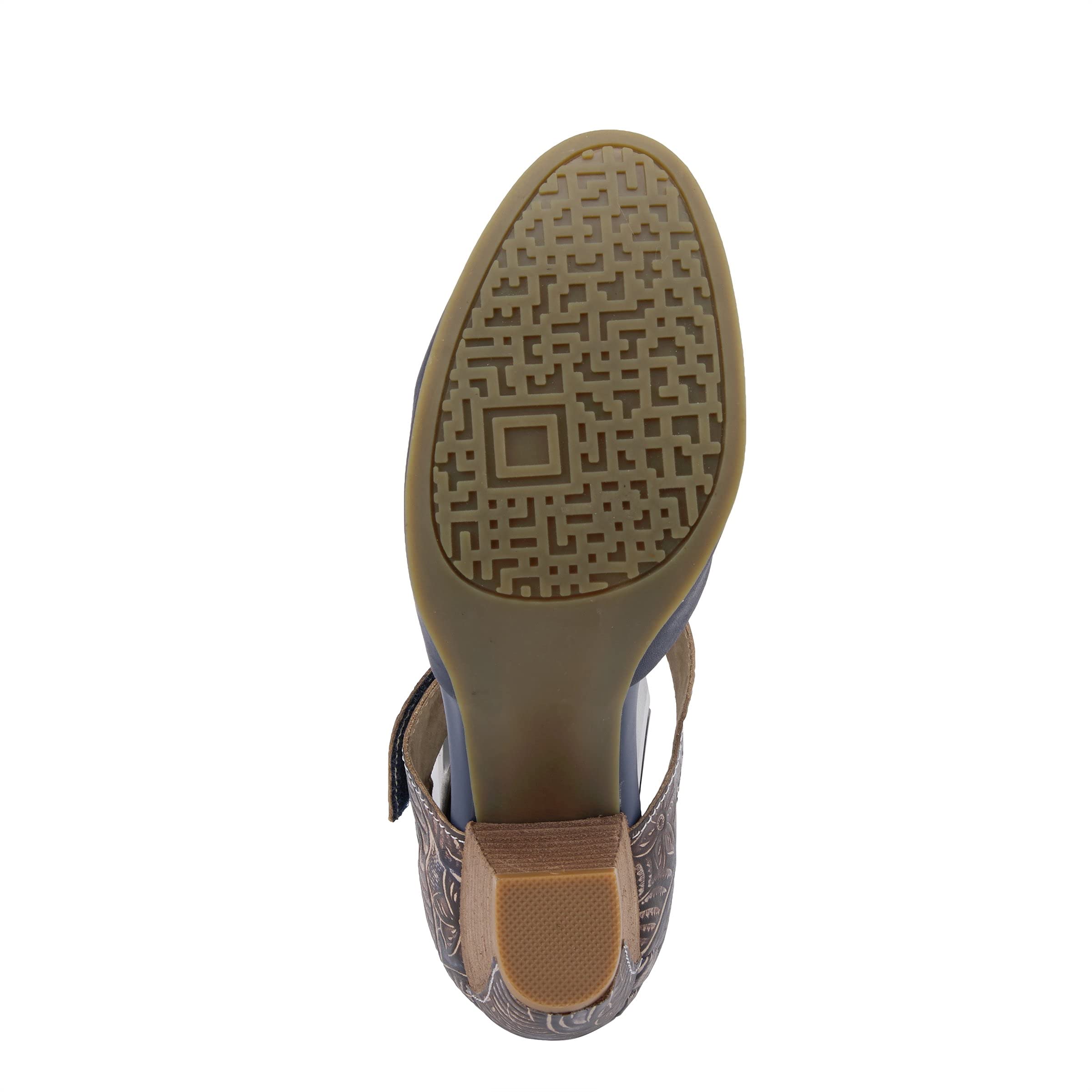 Spring Step L'Artiste Women's Comfortable Toolie Pump - Stylish Low Heel Dress Shoes for Work, Office & Special Occasions