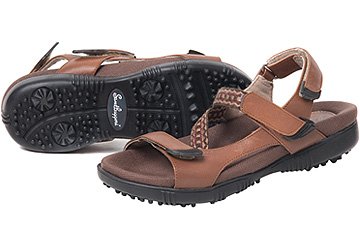 Women's Golf Sandals - Sandbaggers Tango Comfortable & Breathable Walking Shoes for Golf Course, Beach & Outdoor Activities