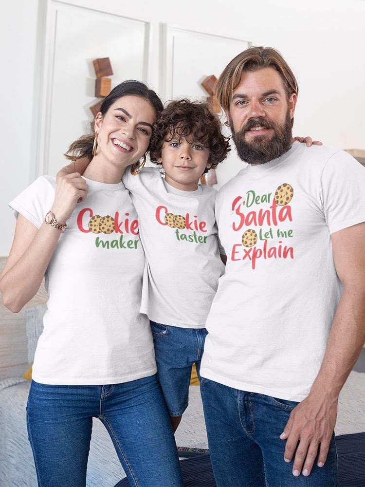 Women's Cookie Maker Graphic T-Shirt - Funny Baking Lover Tee for Women - Perfect for Bakers, Cookie Enthusiasts & Home Chefs