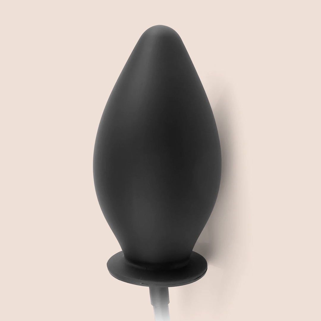 Anal Fantasy Inflatable Silicone Butt Plug | Expandable Prostate Massager for Men & Women - Perfect for Couples Play, BDSM, and Solo Pleasure