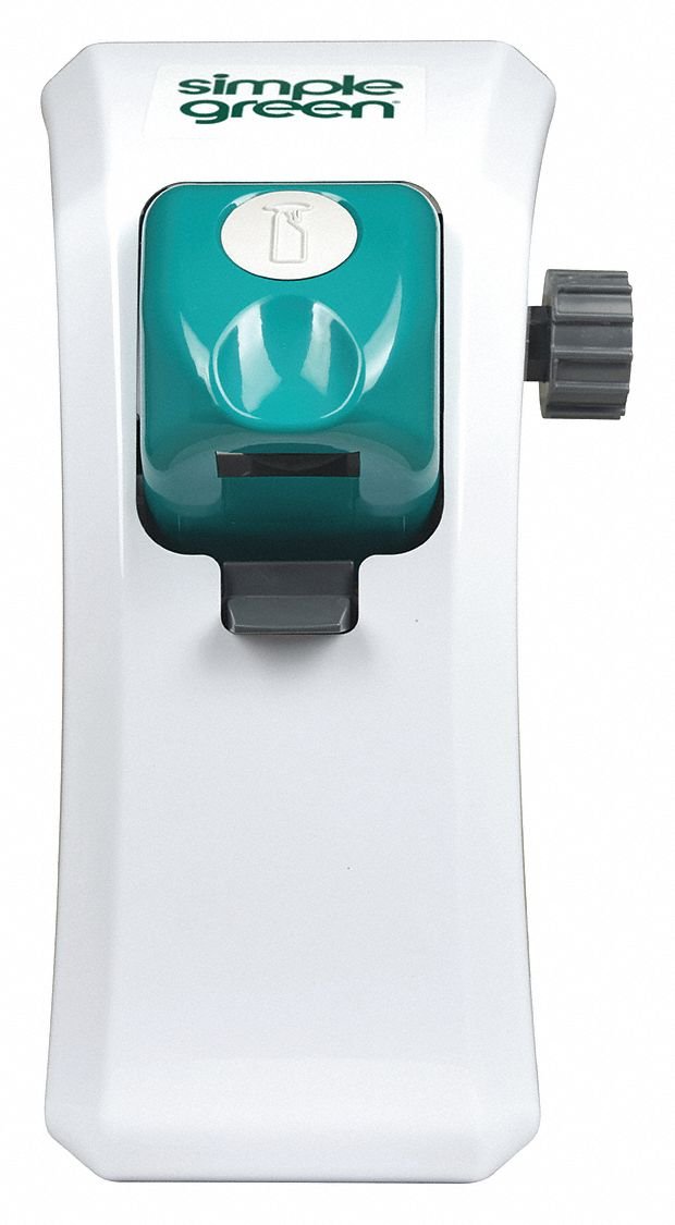 Wall Mount Chemical Dispenser - 1 Chemical Container for Easy Access | Perfect for Laboratories, Cleaning Stations & Industrial Use