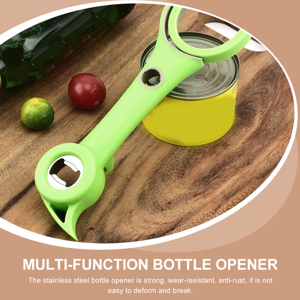 2-Pack Stainless Steel Beer Bottle Opener - Multi-Functional Household Bottle Opener for Beer & Cans - Durable, Portable & Practical - Perfect for Parties, Camping & Home Bars