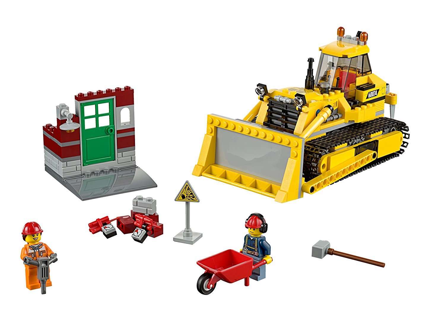 LEGO City 60074 Bulldozer Construction Toy Set - Building Blocks for Kids Ages 6-12 | Perfect for Creative Play, Birthday Gifts & STEM Learning