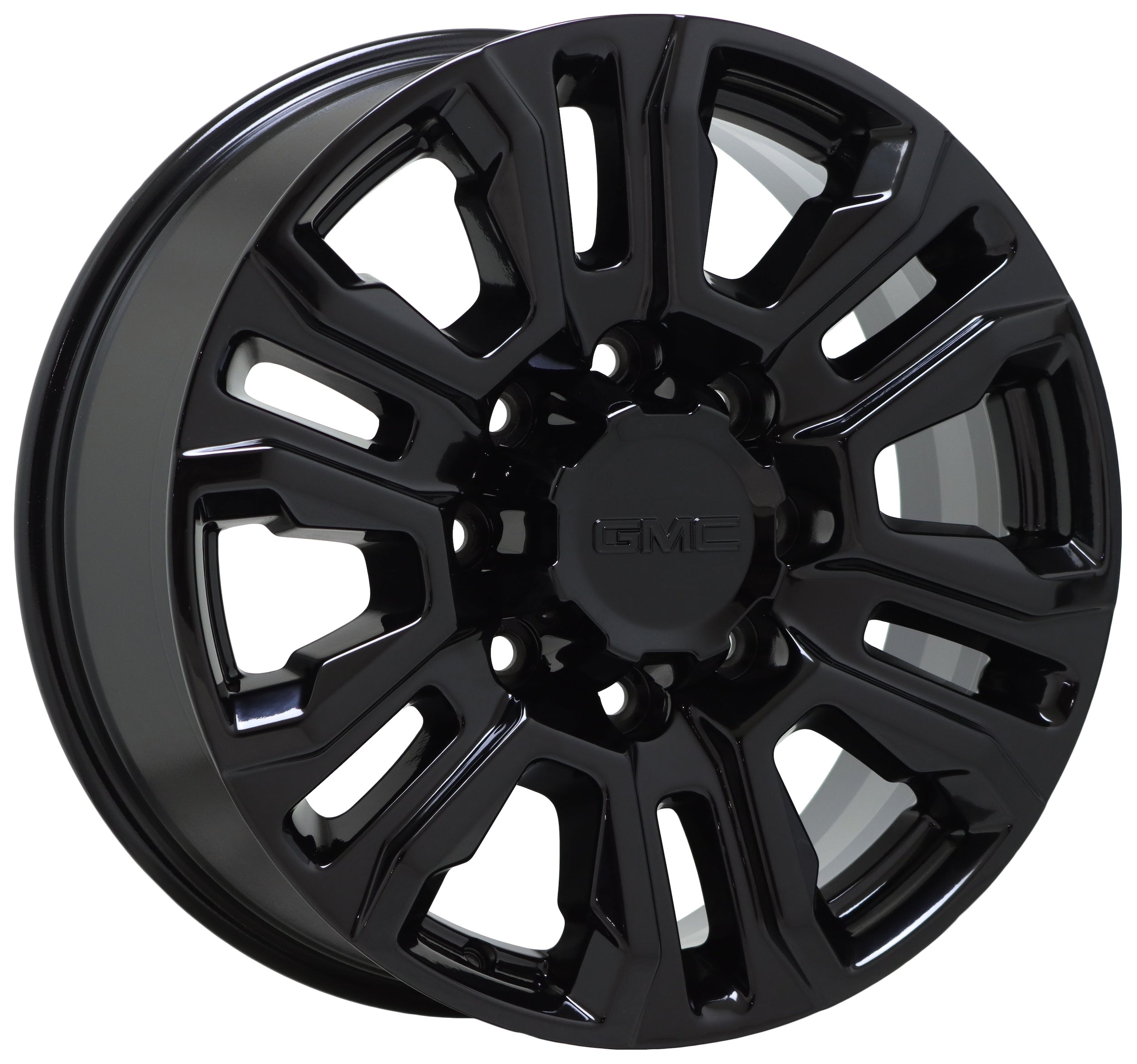20 GMC Sierra Denali Silverado 2500 3500 Black OEM Factory Wheels Rims Set 5957 - Upgrade Your Truck for Off-Road & Street Driving