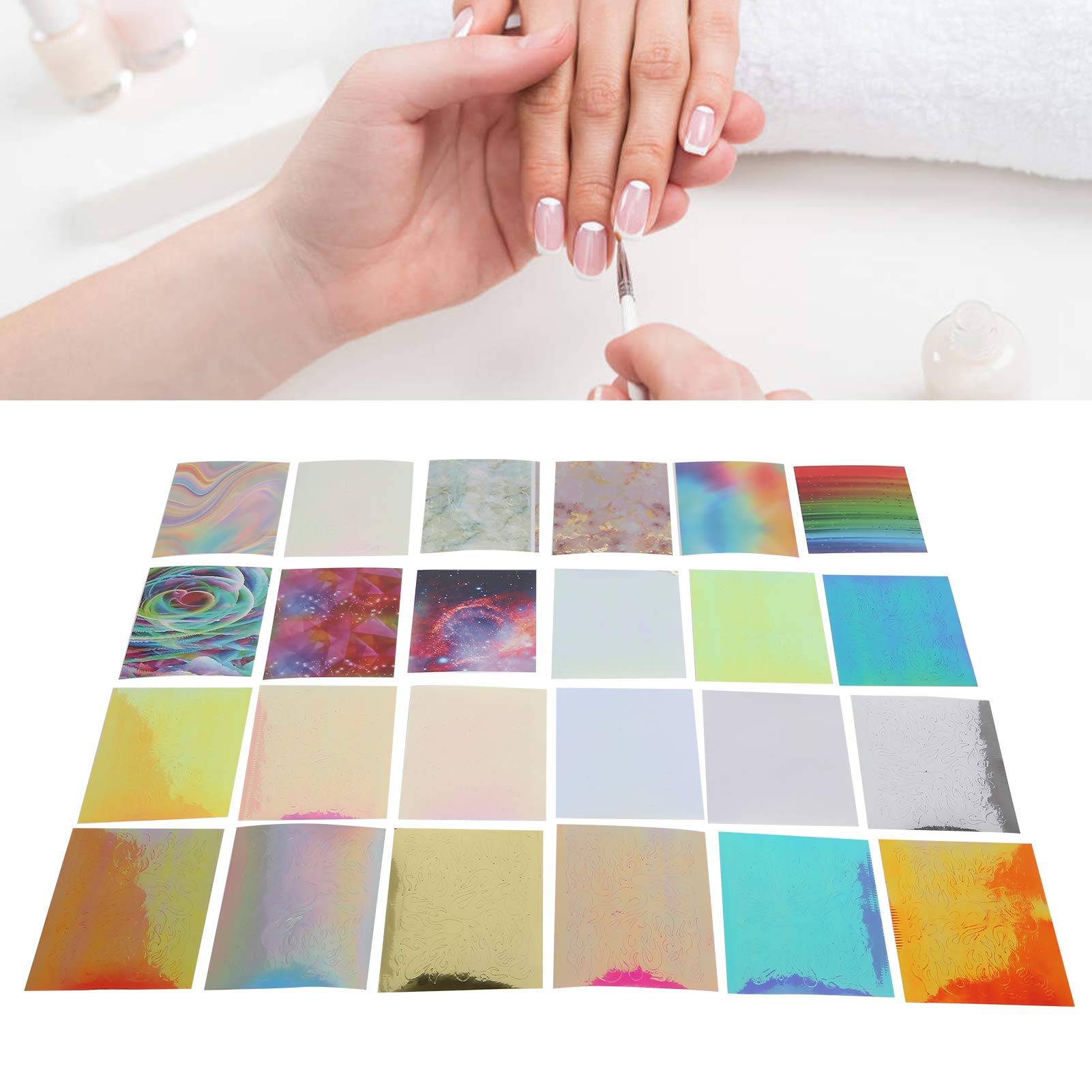 Professional Nail Art Decals - Easy to Use Nail Stickers for Salon & Home Manicures - Perfect for DIY Nail Designs, Body Art & Special Occasions