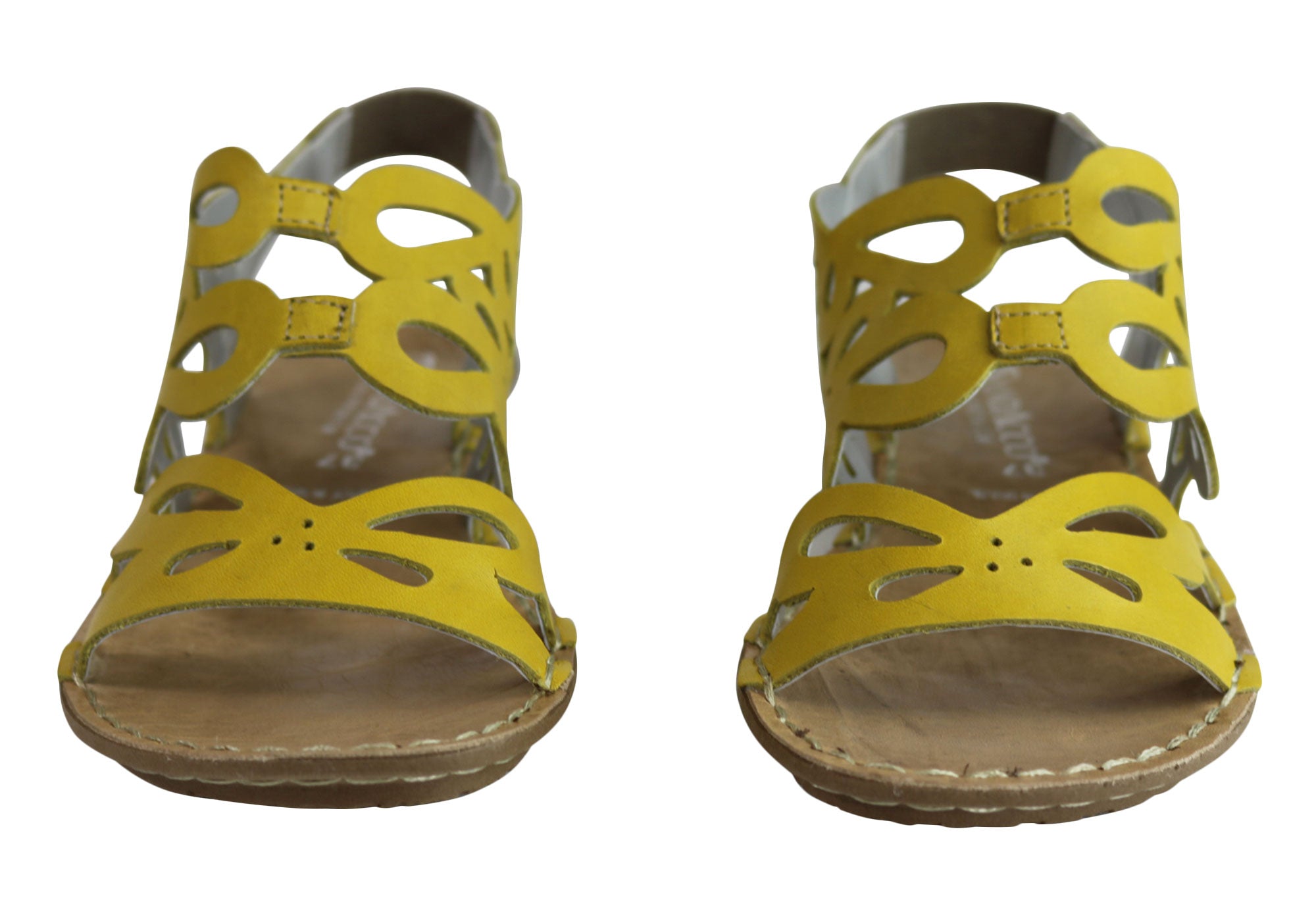 Andacco Desiree Women's Comfortable Flat Leather Sandals - Handmade in Brazil - Perfect for Beach, Vacation & Summer Outfits