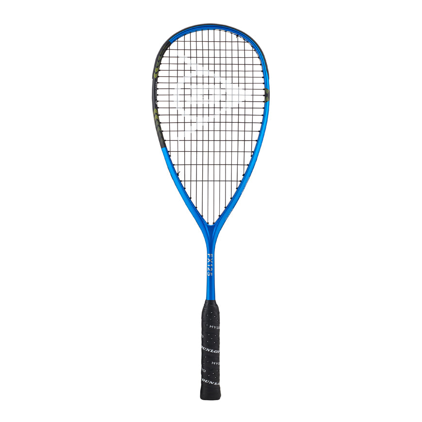 Dunlop FX 125 Squash Racket - Premium Carbon Fiber Squash Racquet for Professional & Intermediate Players | Perfect for Competitive Tournaments & Training Sessions