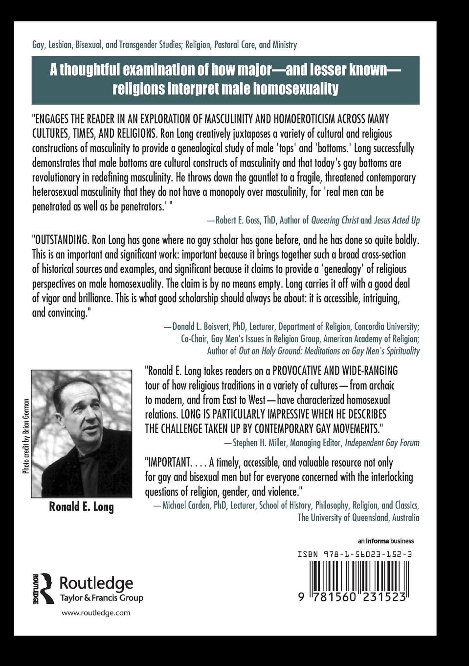 Men, Homosexuality, and the Gods: Religious Significance of Male Homosexuality in World History - Haworth Gay & Lesbian Studies | Academic Research for LGBTQ+ Spirituality & Cultural Studies