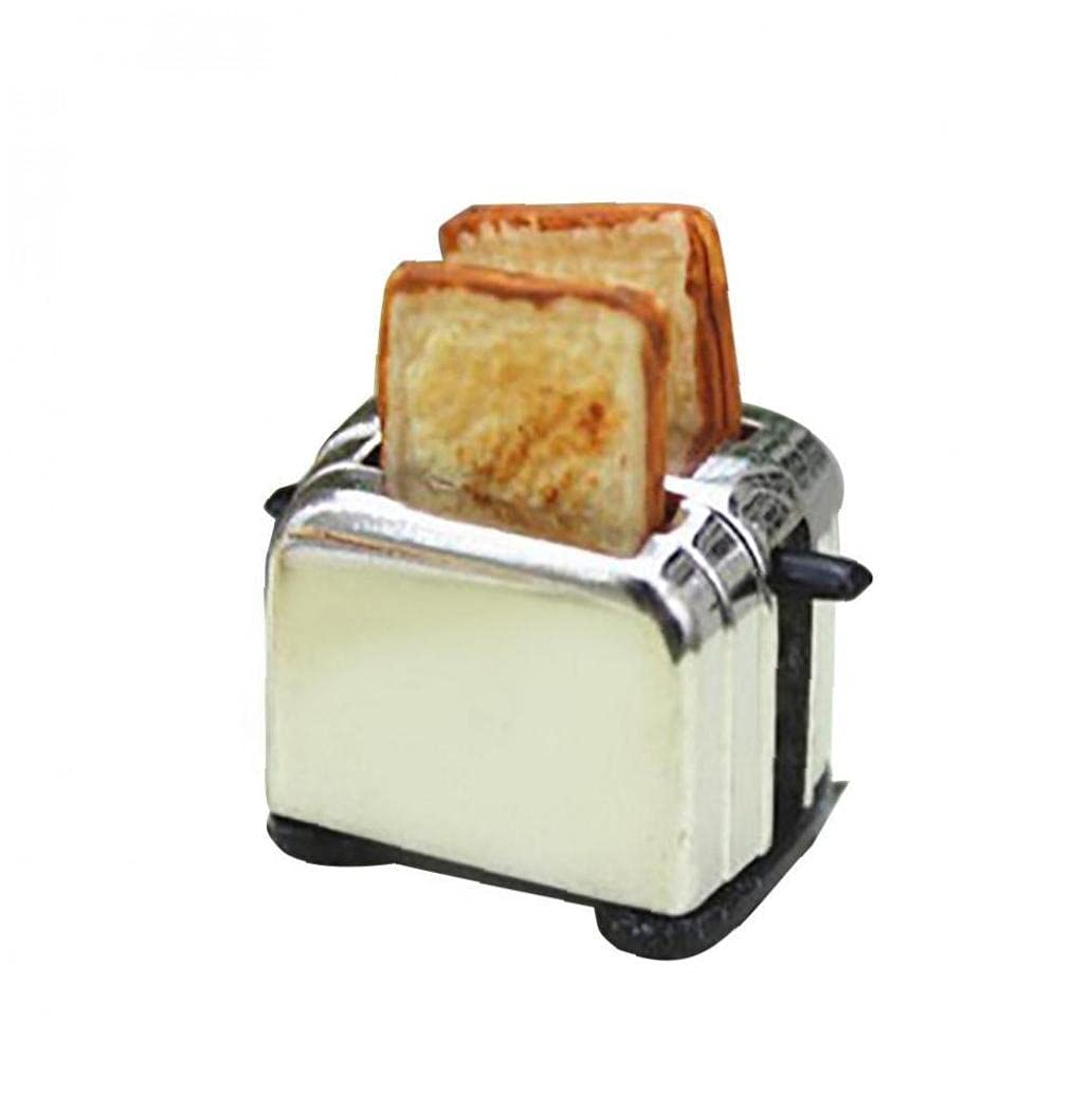 PiniceCore 1:12 Scale Mini Bread Machine Toy - Realistic Dollhouse Accessory for Kids Pretend Play & Model House Decoration | Perfect for Children's Play Kitchen, Dollhouse Scenes & Collectors Display