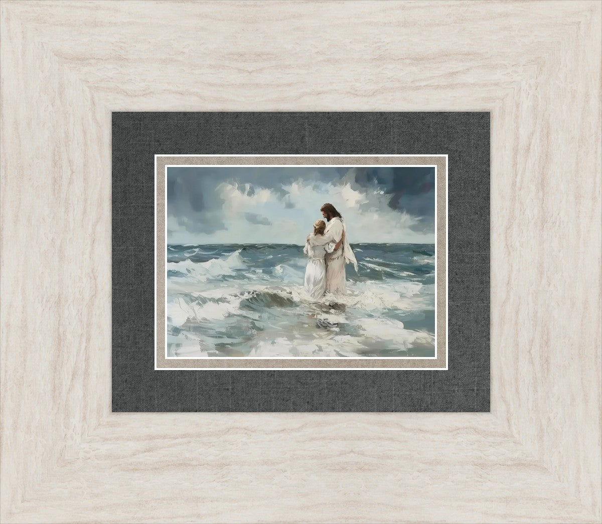 Be Still By Gabriel Heaton - Inspirational Christian Wall Art for Home & Office Decor - Perfect for Living Room, Bedroom, or Gift