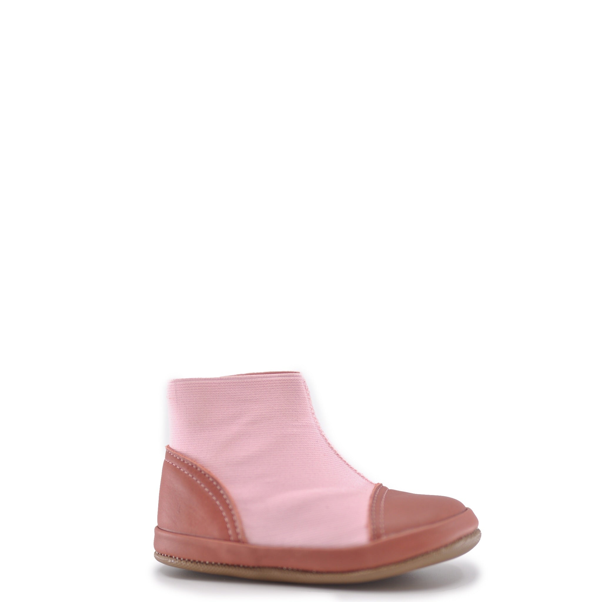 Pepe Rose Pink Elastic Bootie - Women's Comfortable Slip-On Ankle Boots for Casual Wear & Outdoor Walking