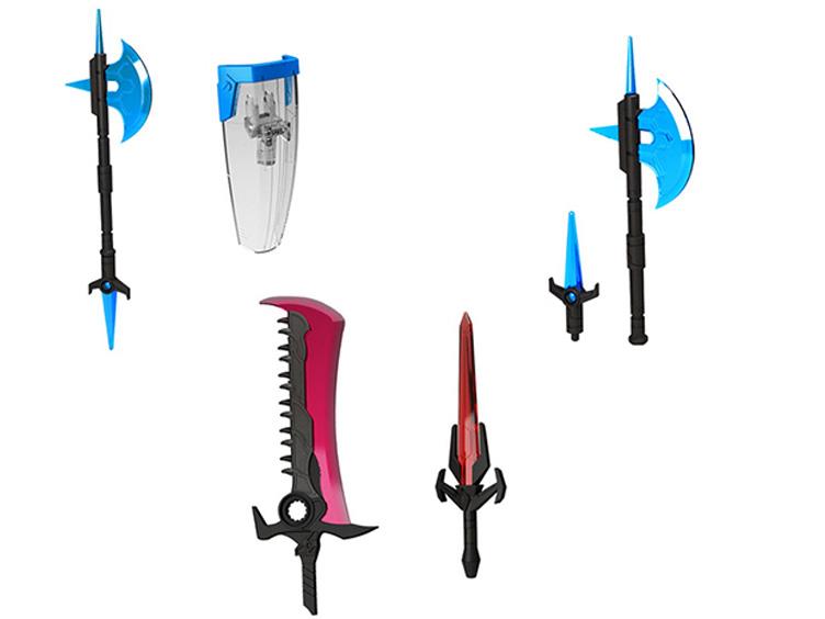 Beelzeboss BLZ 06 Iron Lady Custom Kit for IDW Chromia & Arcee - Transformers Action Figure Upgrade Parts for Collectors - Perfect for Display & Customization Projects