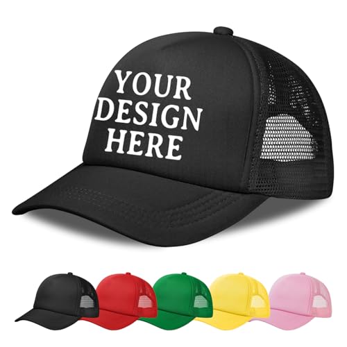1-black Trucker Hats