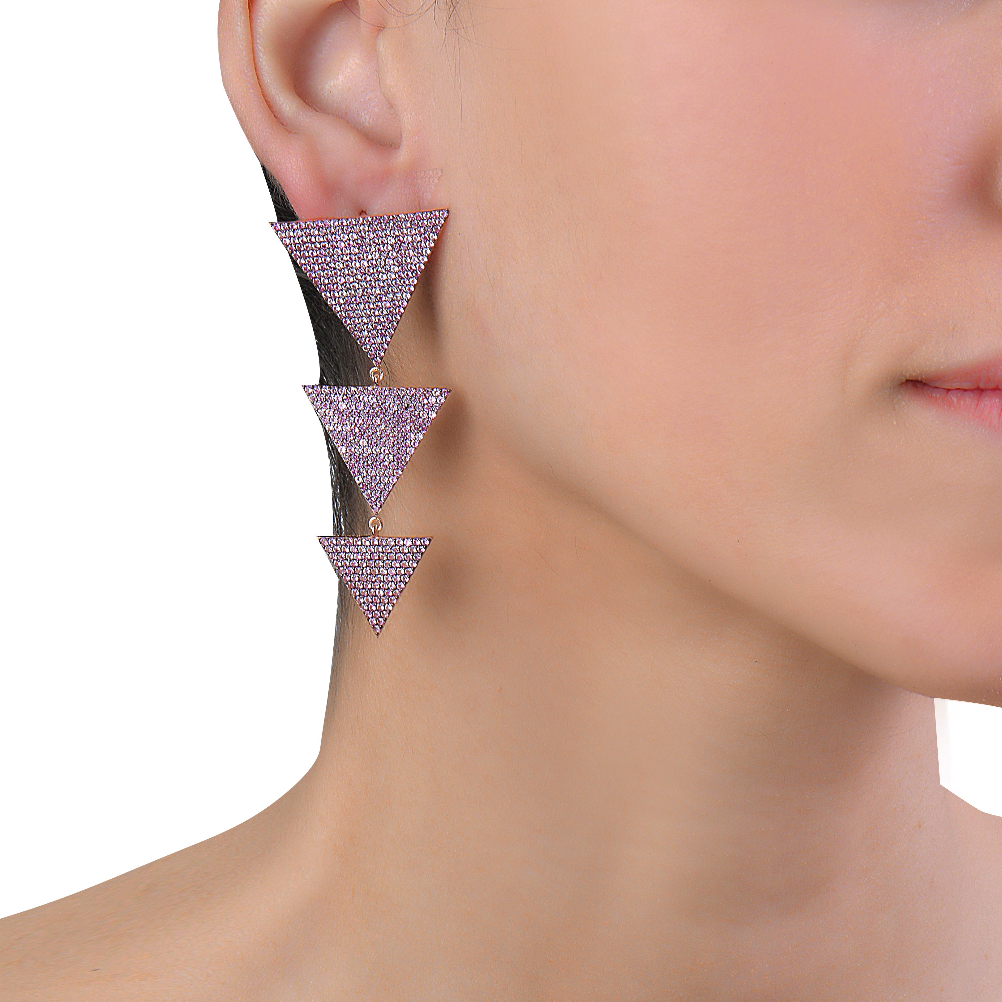 Harlow Earrings for Women - Elegant Gold Hoop Earrings, Hypoallergenic & Lightweight, Perfect for Everyday Wear, Parties & Gifts