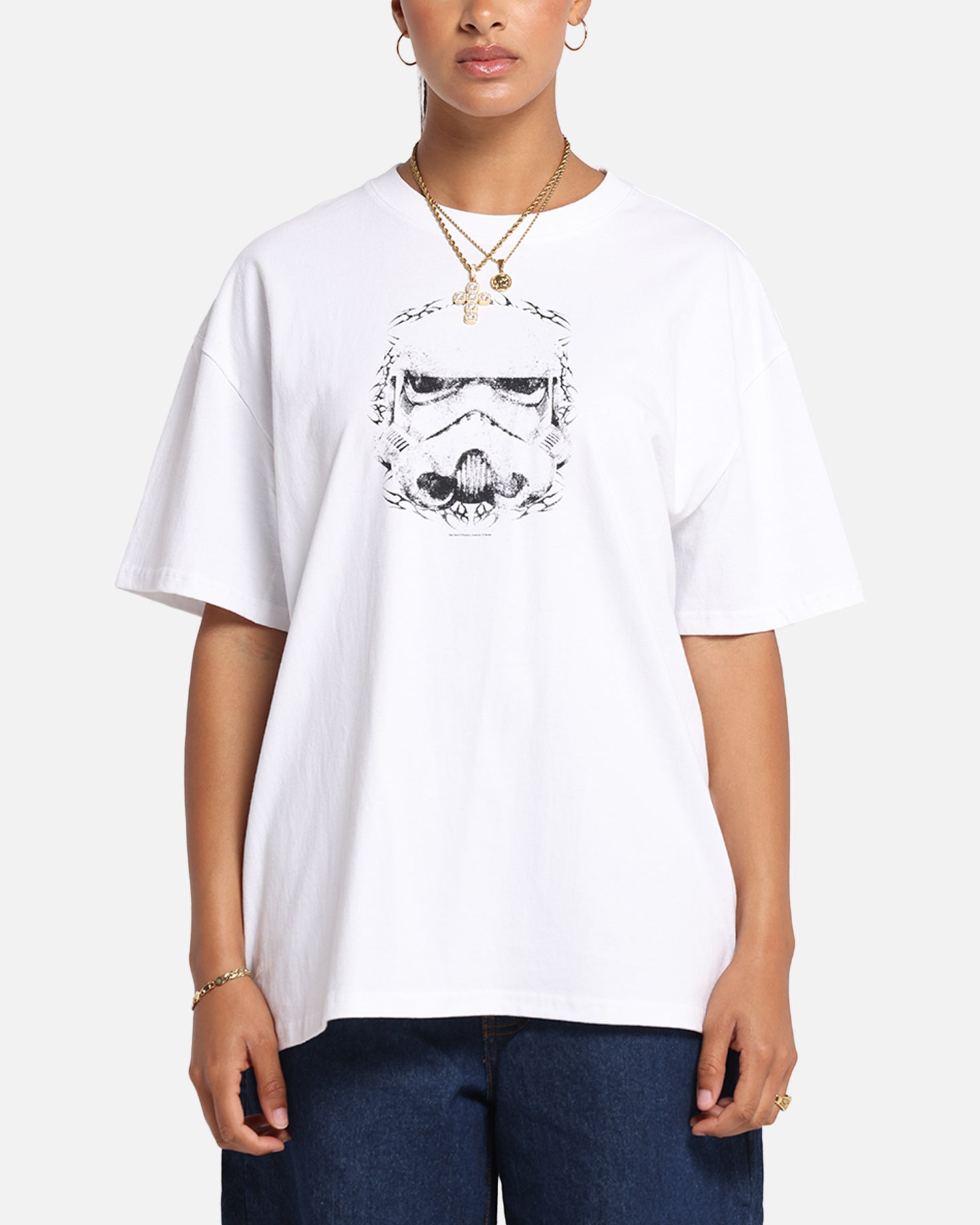 73 Studio Star Wars Join The Empire Vintage T-Shirt - White | Officially Licensed Retro Graphic Tee for Men & Women | Perfect for Cosplay, Conventions & Star Wars Fans