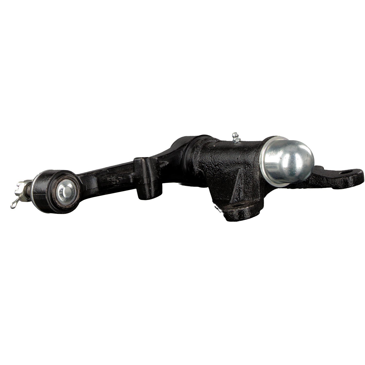 Febi Bilstein 43196 Idler Arm with Castle Nut, Cotter Pin & Grease Nipple - Heavy Duty Steering Component (Pack of 1) for Trucks, SUVs & Off-Road Vehicles