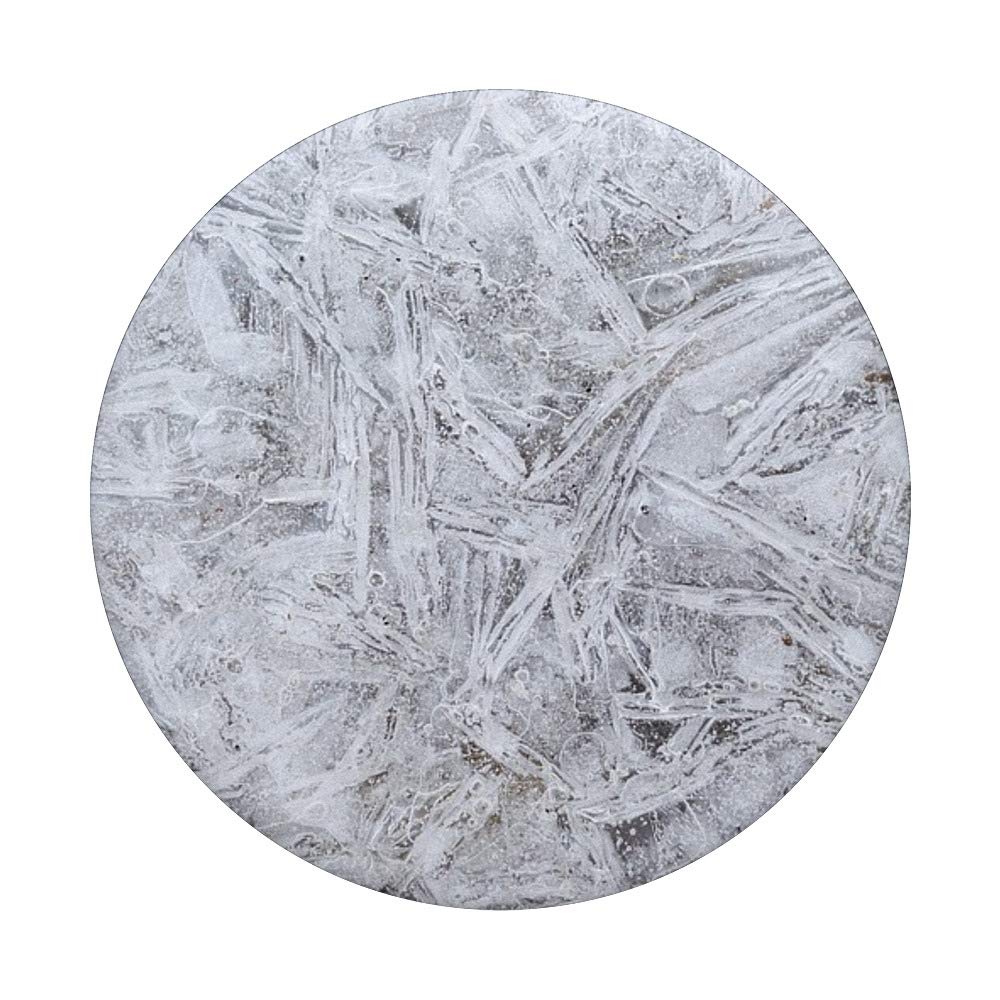 White Winter Ice Frost Motive - Elegant Winter-Themed Design for Home Decor, Holiday Gifts & Seasonal Celebrations