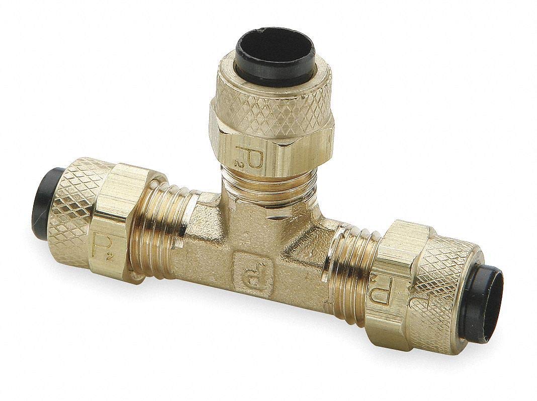 Parker Brass Compression Union Tee - 5/16