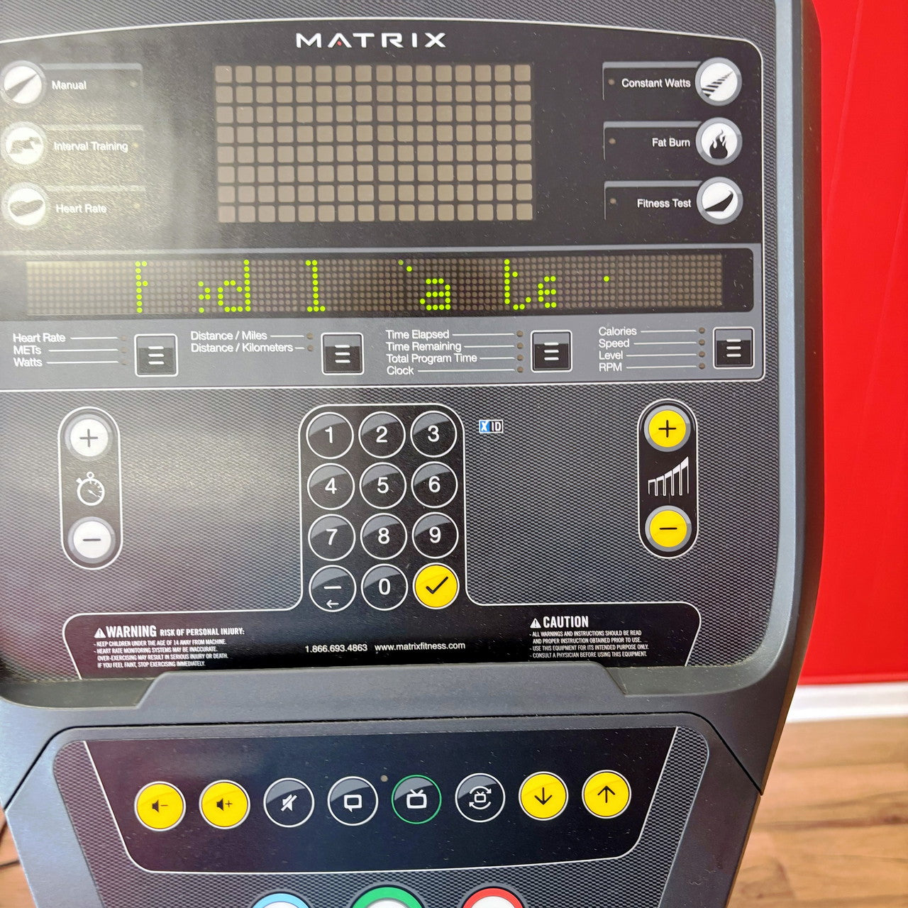Matrix Commercial Grade Elliptical Trainer - Low Impact Cardio Machine for Home & Gym Workouts - Perfect for Weight Loss, Toning & Full-Body Exercise