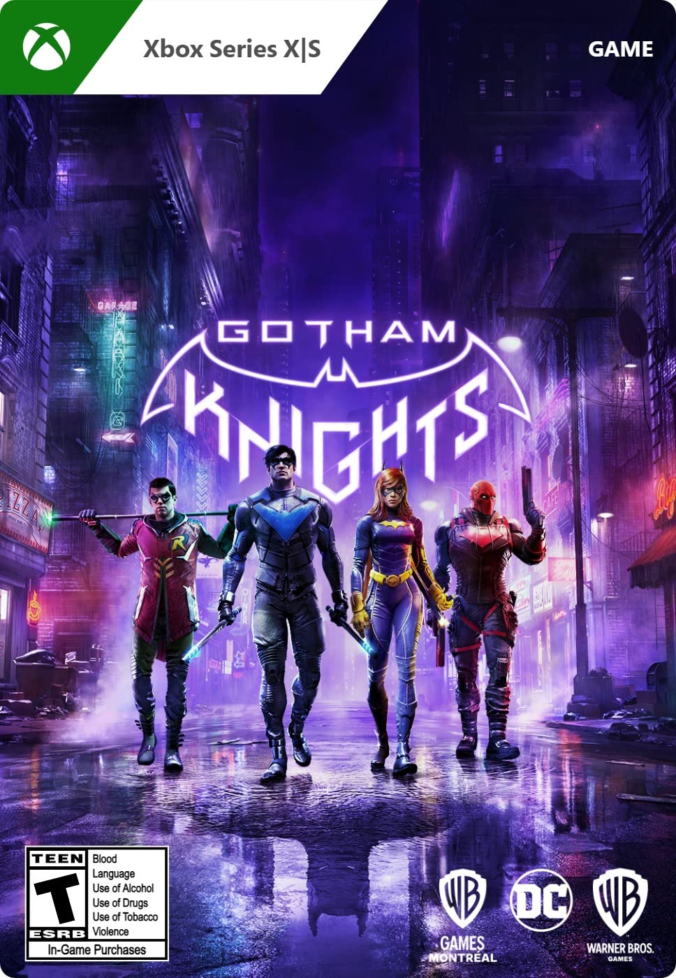 Gotham Knights Standard Edition - Xbox Series X|S Digital Download Code | Action-Adventure Game for Superhero Fans | Perfect for Solo & Co-op Gaming