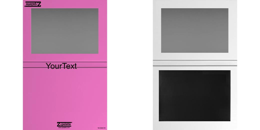 Custom Extra Large Z Palette - Magnetic Makeup Palette for Eyeshadows & Blush - Perfect for Professional Makeup Artists & Travel Organizing