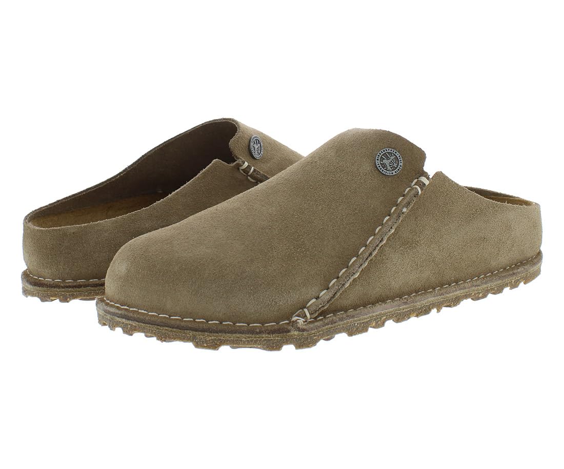 Birkenstock Women's Boston Soft Footbed Clogs - Iron Oil Leather Narrow Fit 36 EU | Comfortable Slip-On Shoes for Home, Office & Casual Wear
