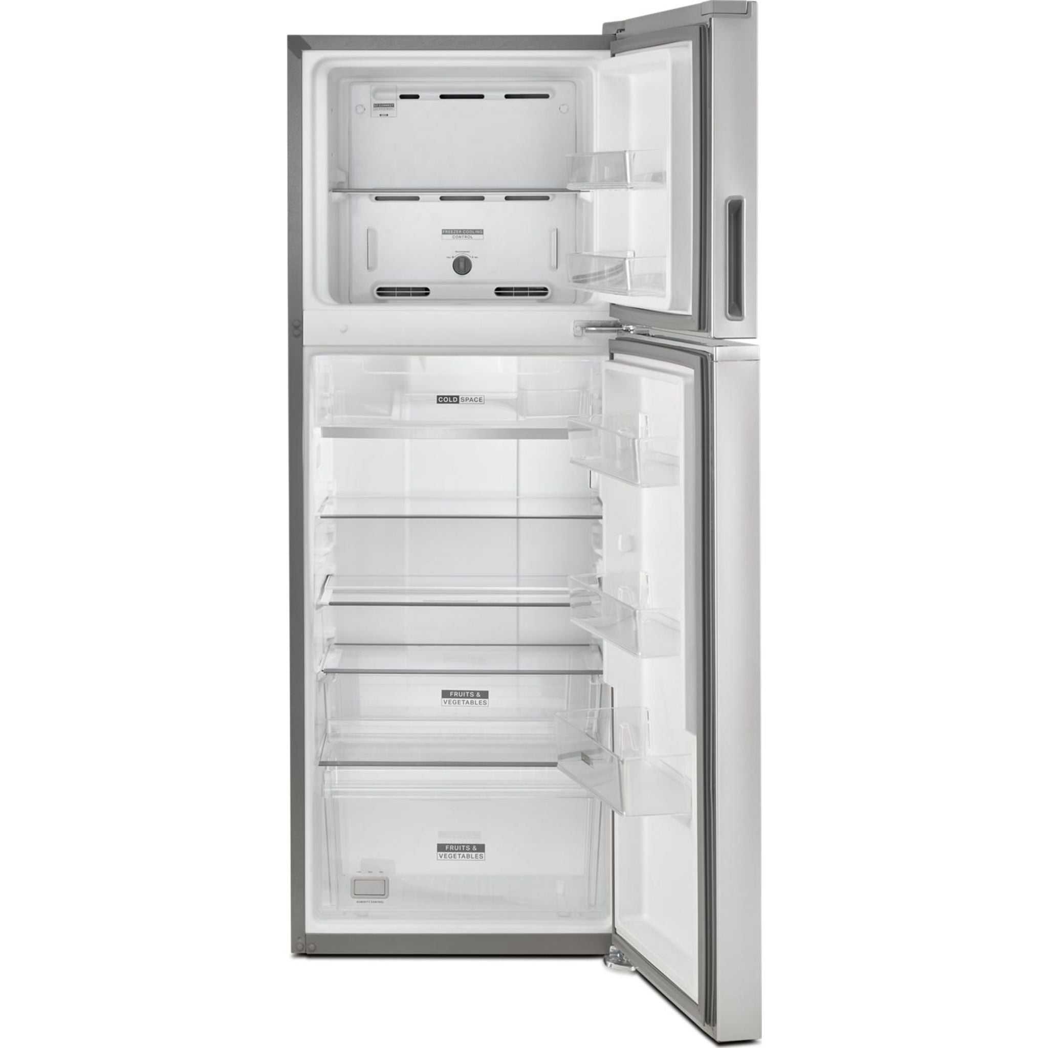 Whirlpool WRT313CZLZ 36-Inch Top Freezer Refrigerator - Stainless Steel, Energy Star Certified, Spacious Interior for Family Kitchen Storage