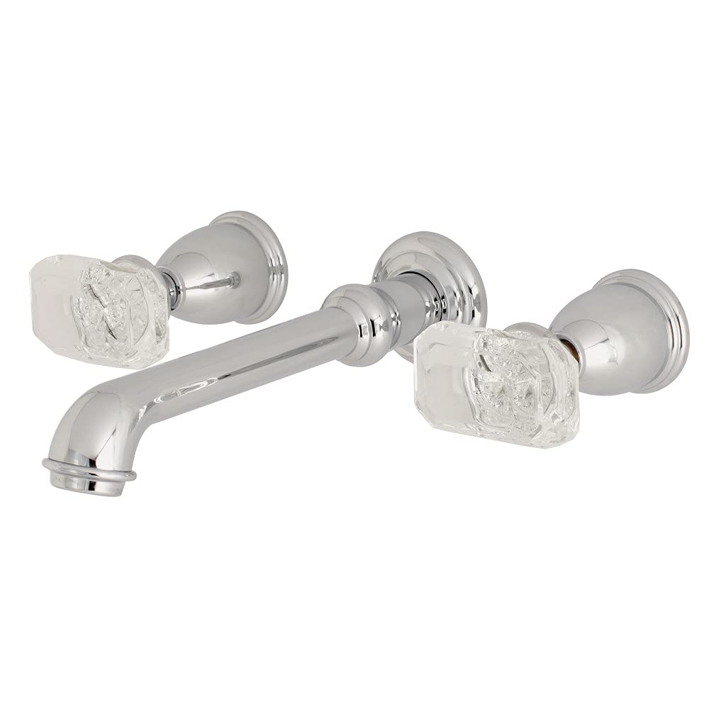 Kingston Brass KS7121KRL Krystal Onyx Bathroom Faucet - 10-7/16