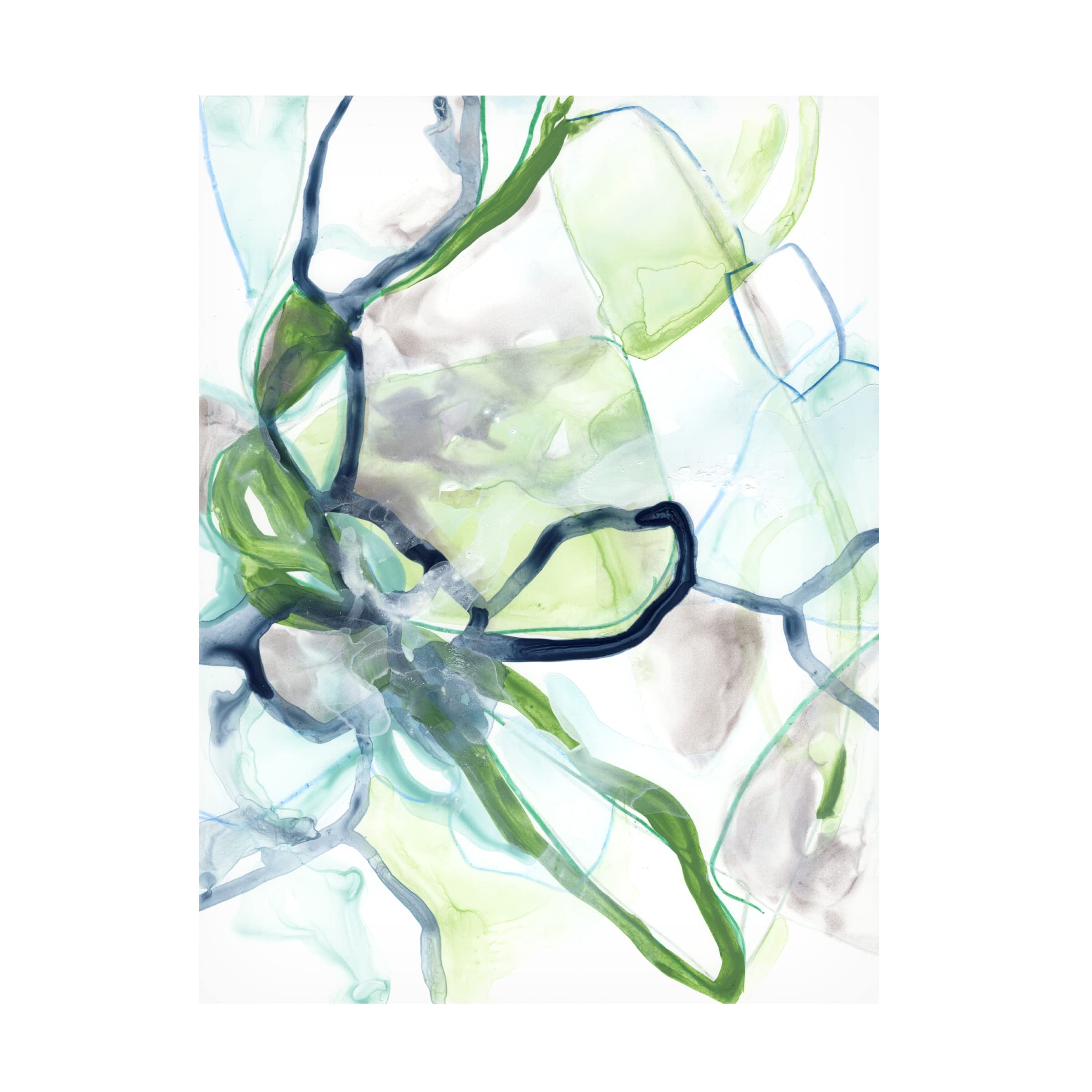Trademark Fine Art 'Hive Cycle I' Canvas Wall Art Print by June Erica Vess - Modern Home Decor for Living Room, Bedroom & Office