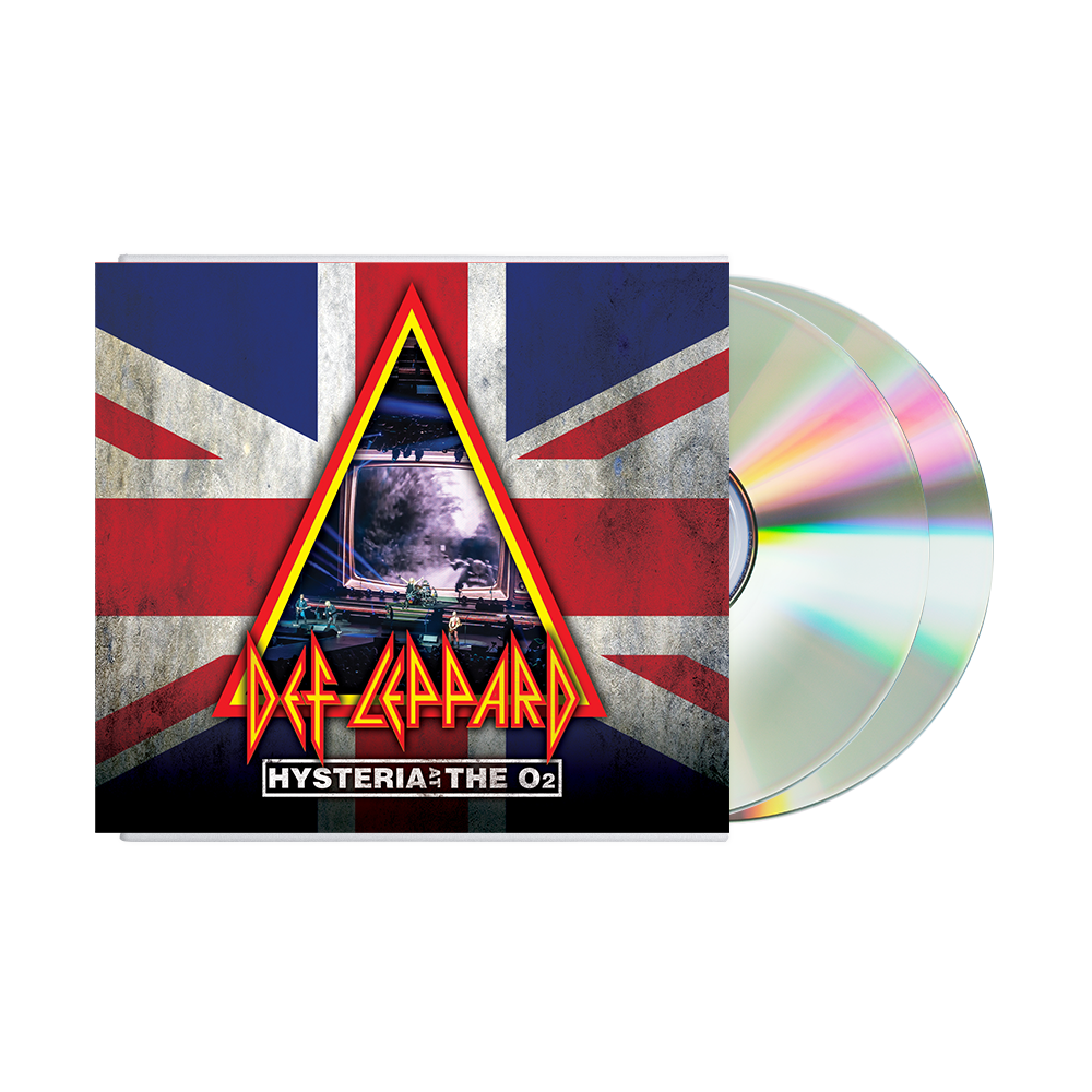 Hysteria At The O2 2CD - Live Concert Album by Def Leppard | Perfect for Rock Music Fans & Collectors | Great for Road Trips, Gym Workouts & Party Playlists
