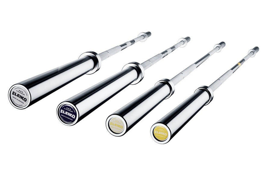 Eleiko Performance Powerlifting Bar - Olympic Weightlifting Bar for Strength Training & Powerlifting - Perfect for Home Gym & CrossFit Workouts