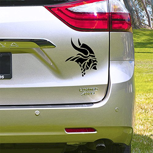 Viking Vinyl Sticker - Black - 4