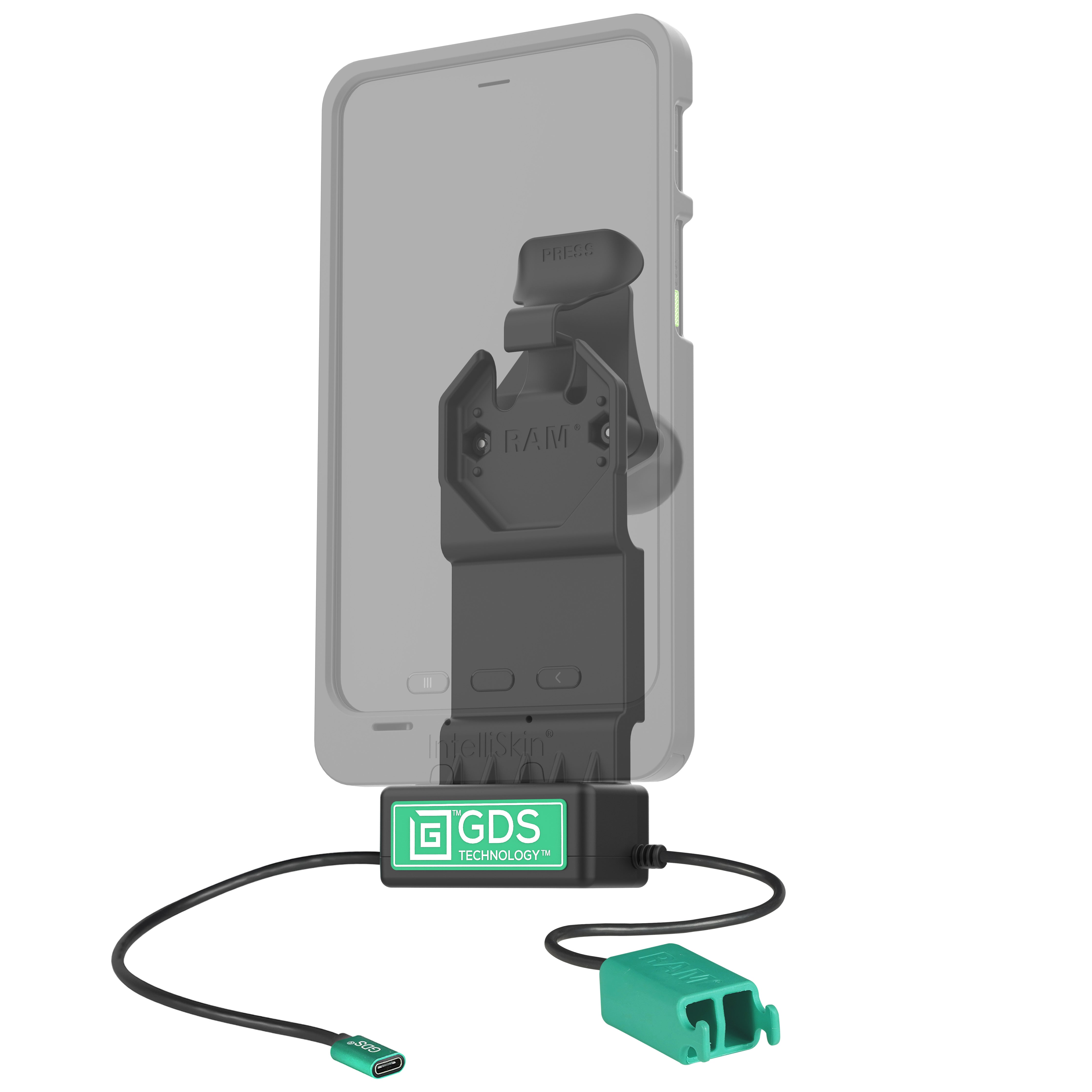 GDS® Uni Conn™ Power + Dual USB A Dock (RAM GDS DOCK U1CD2U) - Universal Charging Station for Laptops & Mobile Devices | Perfect for Office, Home & Travel Use