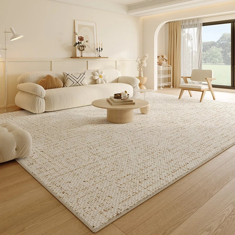 Raina Minimalist Spillproof Pet Friendly Rug - Waterproof & Stain Resistant Washable Area Rug for Living Room, Bedroom, Kitchen - Perfect for Homes with Dogs & Cats