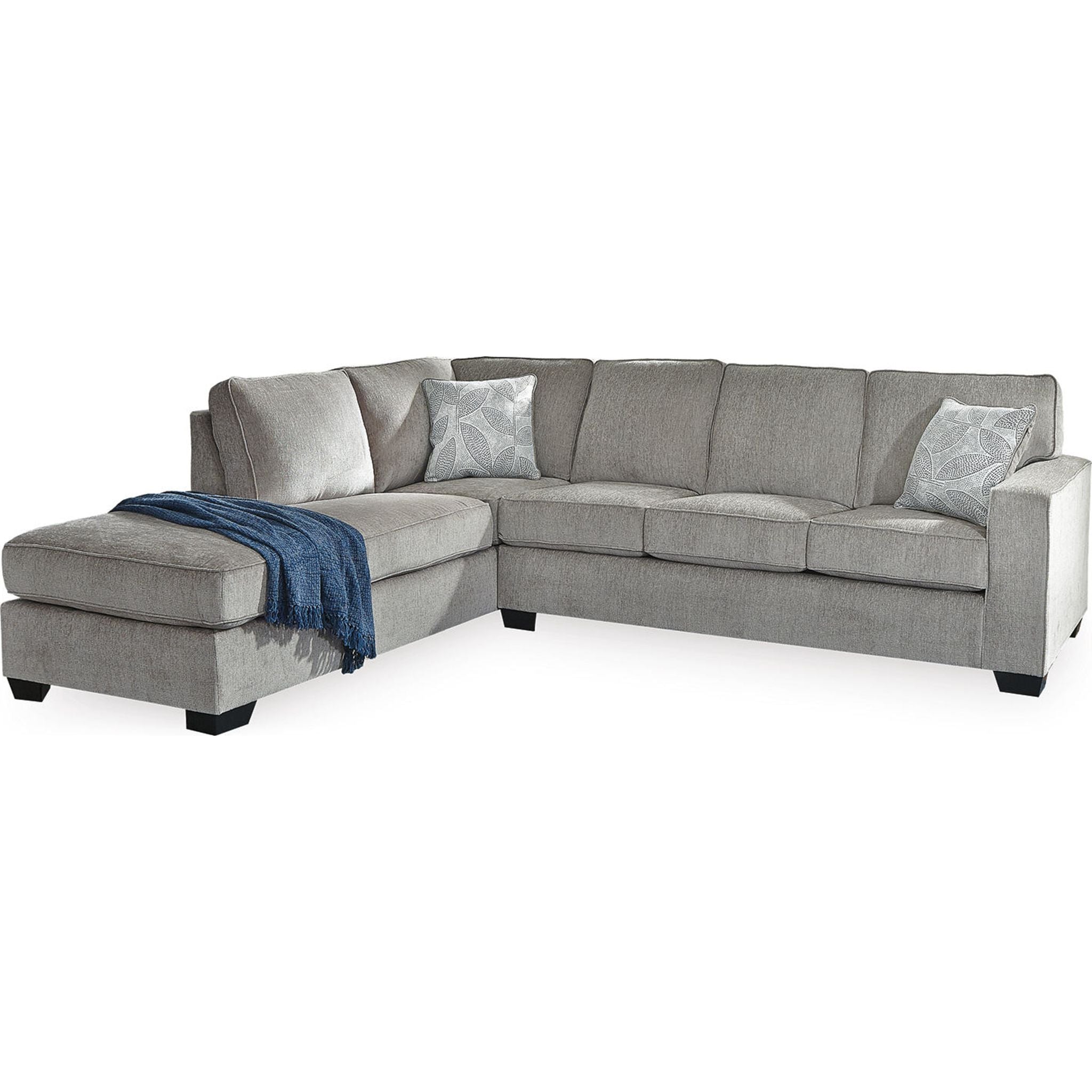 Altari 2-Piece Sectional Sofa with Chaise Lounge - Modern L-Shaped Living Room Furniture for Small Spaces & Apartments