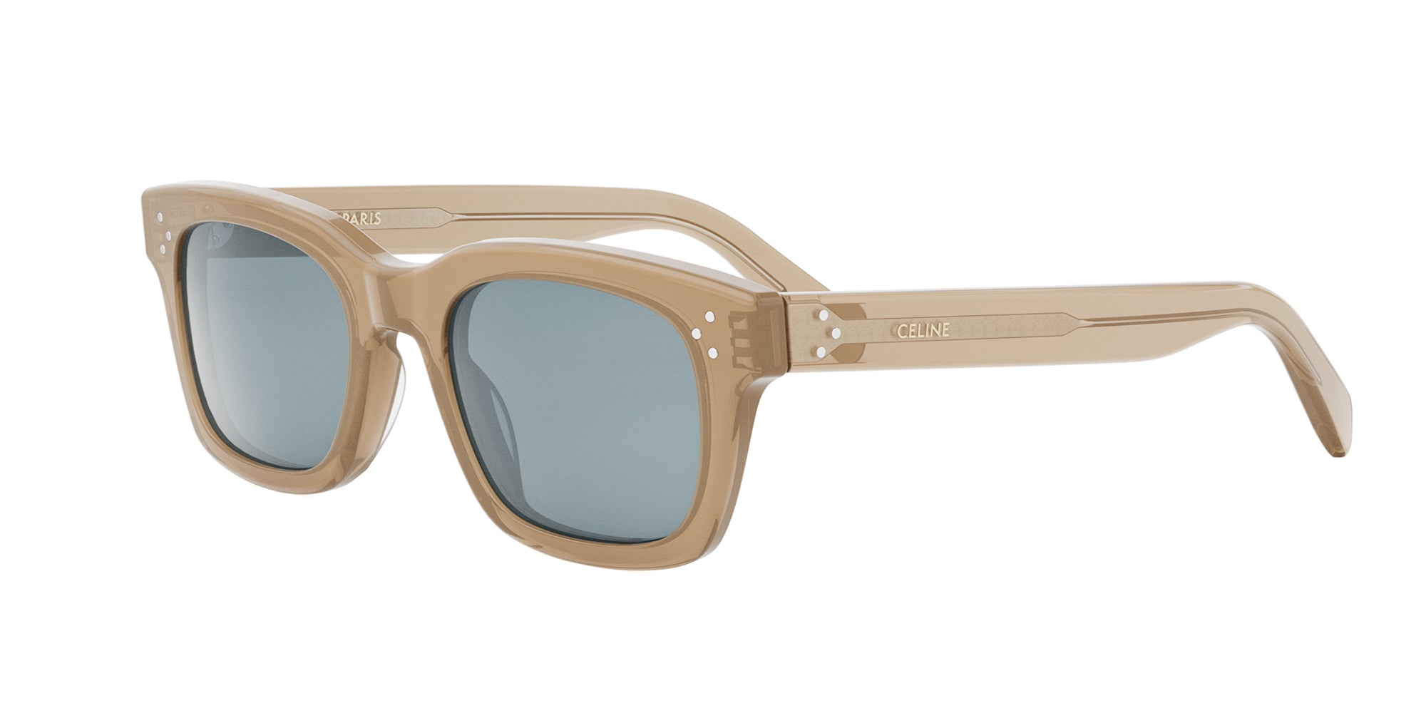 CELINE Bold 3 Dots CL40232I Sunglasses - Polarized UV Protection Aviator Style for Women & Men - Perfect for Driving, Beach & Outdoor Activities