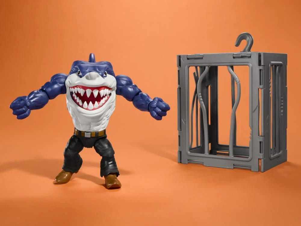 Street Sharks 30th Anniversary Ripster Action Figure - Collectible Toy for 90s Nostalgia & Kids Play | Perfect Gift for Shark Lovers & Action Figure Collectors