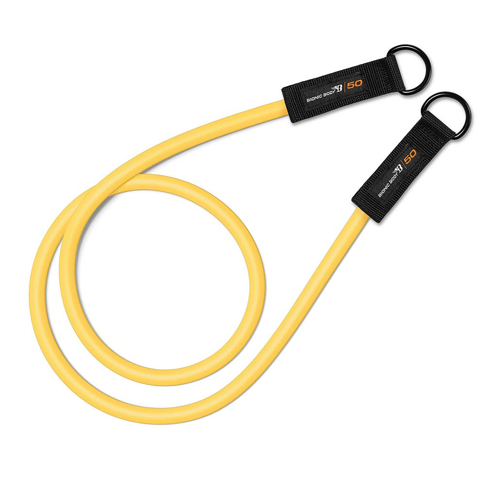 50LB Resistance Bands Set - Heavy Duty Exercise Bands for Home Gym, Strength Training, Physical Therapy - Perfect for Full Body Workouts, Muscle Building, and Rehabilitation
