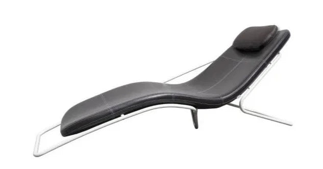 Driade Wireflow Chaise Lounge Chair - Modern Indoor/Outdoor Chaise Lounge for Living Room, Patio, or Poolside Relaxation