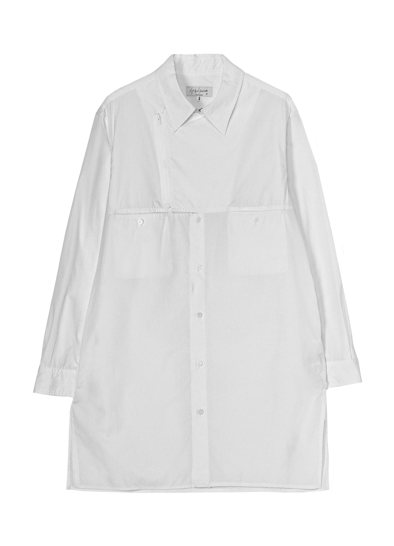 Stylish Broad Chain Stitch Blouse with Zipper - Trendy Women's Fashion Top for Casual Outings & Office Wear