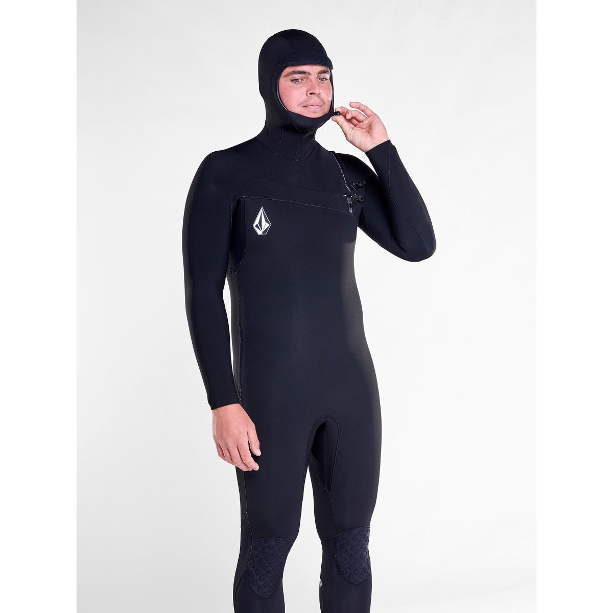 Volcom Men's 4/3mm Chest Zip Full Wetsuit - Premium Neoprene Surfing & Diving Suit for Cold Water Protection